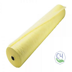 Простыня 70*200 в рулоне ЖЕЛТЫЙ СМС 15 гр.м2