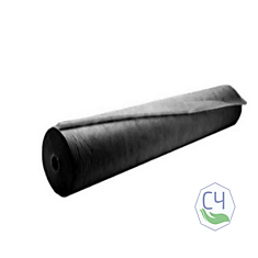 Простыня 80*200 в рулоне ЧЕРНЫЙ СМС 15 гр.м2