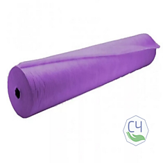 Простыня 80*200 в рулоне ФИОЛЕТОВЫЙ СМС 15 гр.м2